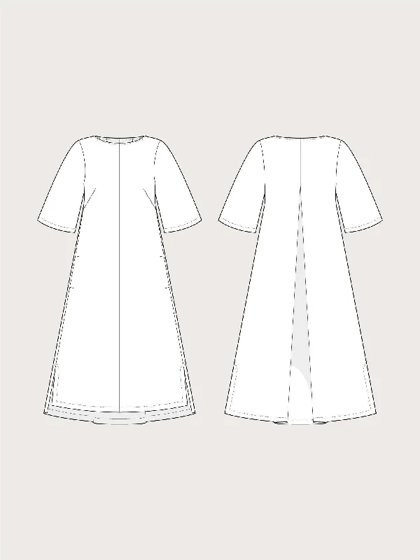 BOX PLEAT DRESS PATTERN