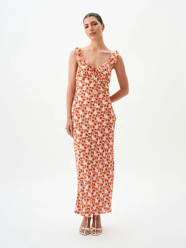 Roame Dorothy Dress in Poppy