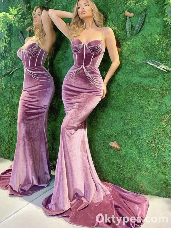 Sexy Velvet Sweetheart Sleeveless Evening Dress,Mermaid Evening prom dresses, Forma Women Dress,PDS0323 Sexy Velvet Sweetheart Sleeveless Evening Dress,Mermaid Evening prom dresses, Forma Women Dress,PDS0323