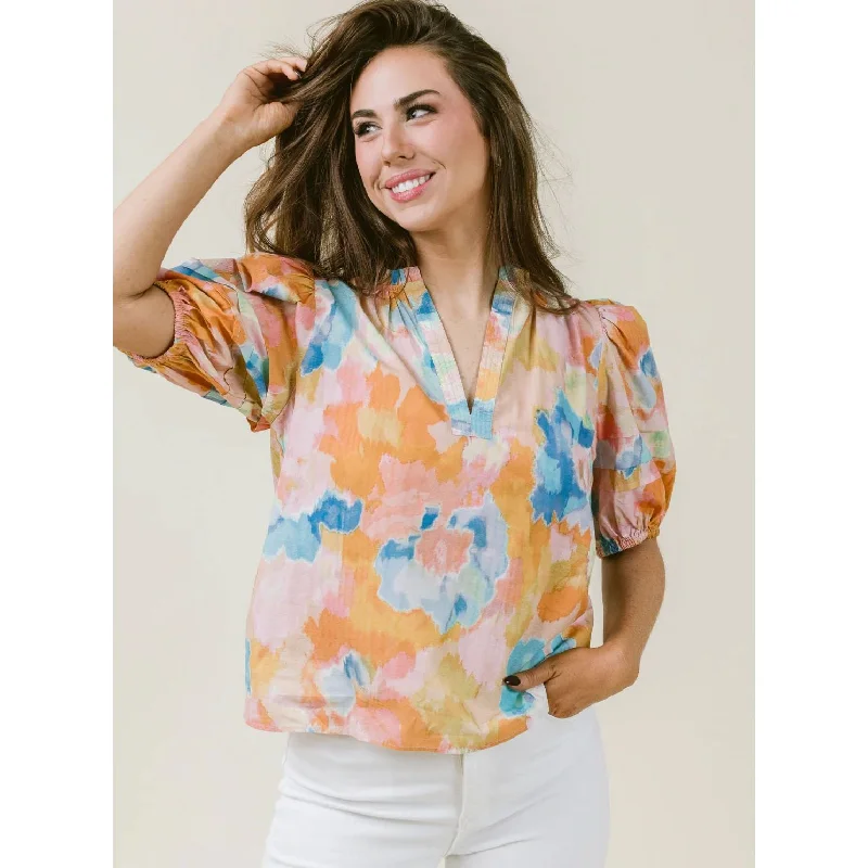 Laroque Alix Blouse Boho Printed Blouse