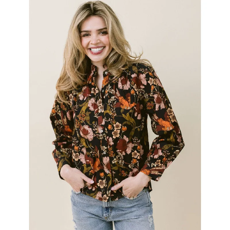 Laroque Perry Blouse Oversized Silk Blouse