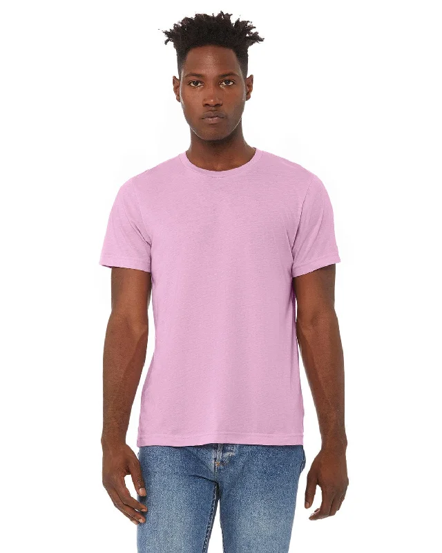 Bella+Canvas Triblend T-Shirt | Lilac Triblend Seamless Knitted Crochet