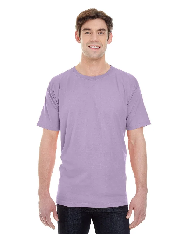 Comfort Colors Lightweight Garment-Dyed T-Shirt | Orchid Zippered Buttoned Snapped
