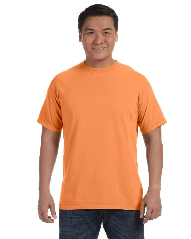 Comfort Colors Ringspun Garment-Dyed T-Shirt | Melon Silk Blend Satin Velvet