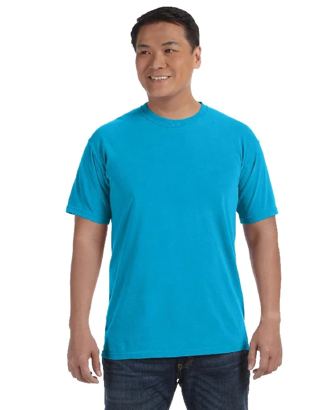 Comfort Colors Ringspun Garment-Dyed T-Shirt | Sapphire Jersey Fabric Tulle Fabric Batik Fabric