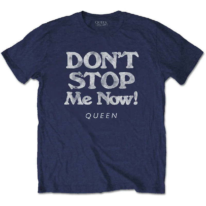 Queen | Official Band T-Shirt | Don't Stop Me Now Polka Dot Checkered Tartan