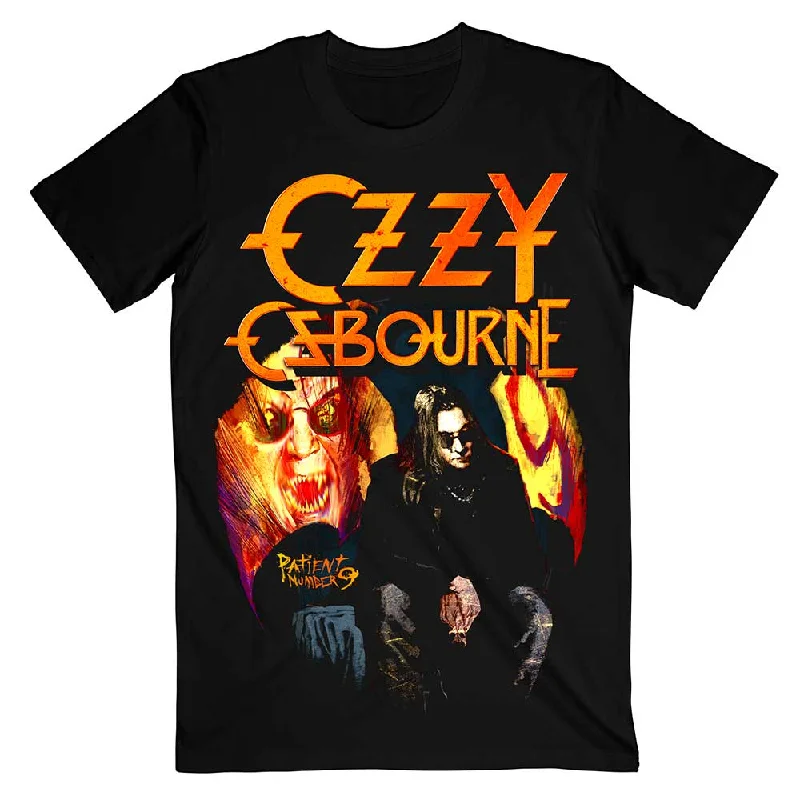 Ozzy Osbourne | Official Band T-Shirt | SD 9 Real Fur Shearling Chenille