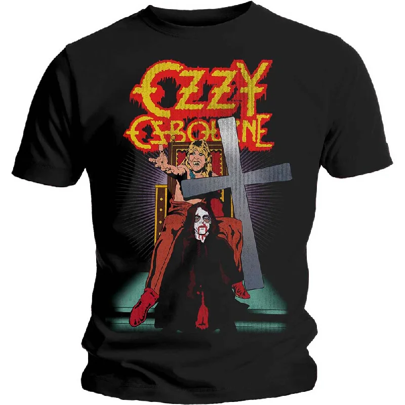 Ozzy Osbourne | Official Band T-Shirt | Speak of the Devil Vintage Anti-Shrink Durable Soft