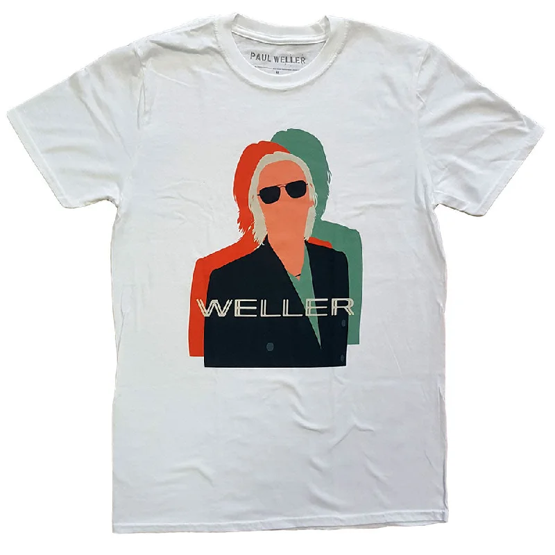 Paul Weller | Official Band T-Shirt | Illustration Offset Casual Formal Business