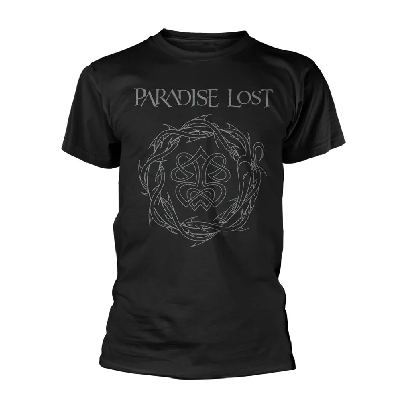 Paradise Lost Unisex T-shirt: Crown Of Thorns Welt Pockets Slit Pockets