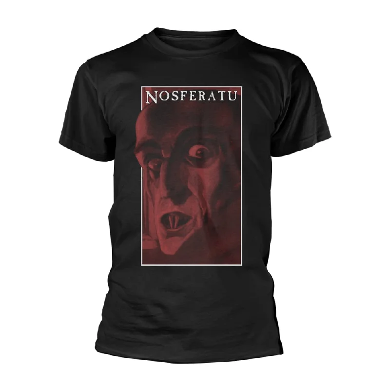 Nosferatu Unisex T-shirt: Nosferatu Basic T-Shirt Crew Neck Short Sleeve