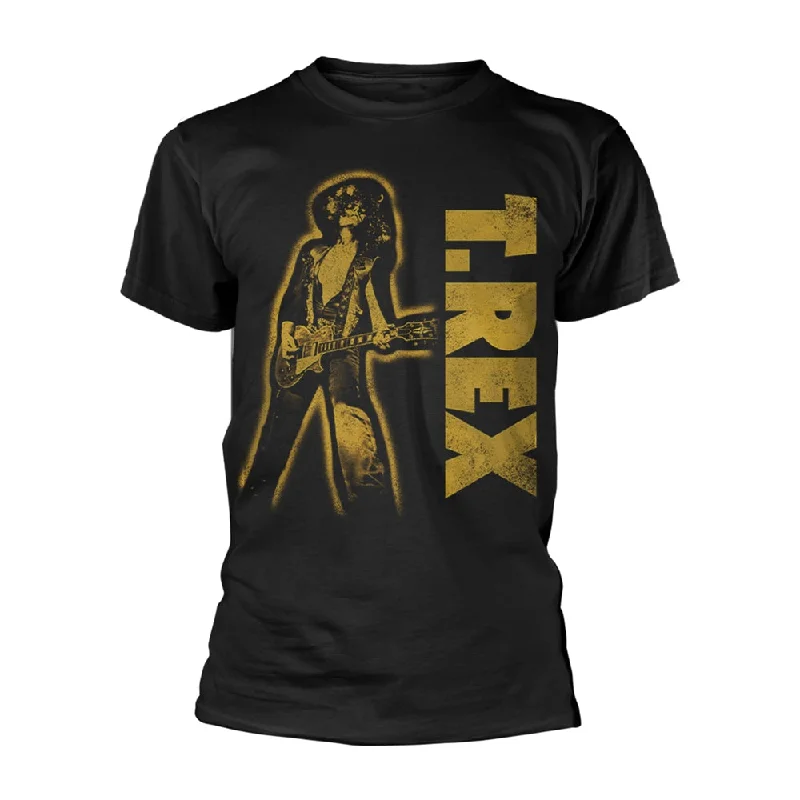 T. Rex Unisex T-shirt: Guitar Houndstooth Herringbone Solid
