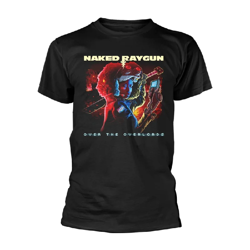 Naked Raygun Unisex T-shirt: Over The Overlords Chenille Brocade Lace