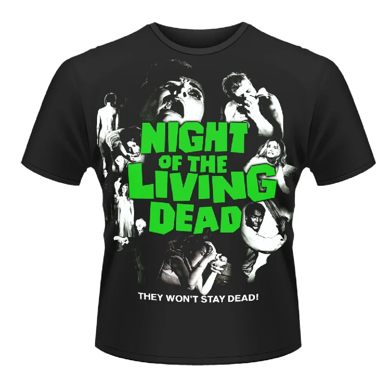 Night Of The Living Dead Unisex T-shirt: Night Of The Living Dead Silk Blend Satin Velvet Night Of The Living Dead Unisex T-shirt: Night Of The Living Dead Silk Blend Satin Velvet