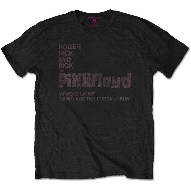 Pink Floyd | Official Band T-Shirt | Arnold Layne Demo Collared Crew Neck Turtle Neck