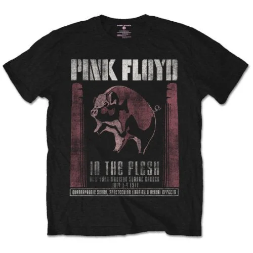 Pink Floyd | Official Band T-Shirt | In the Flesh Fashionable Trendy Casual