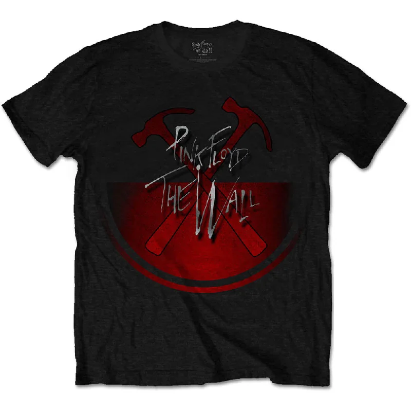 Pink Floyd | Official Band T-Shirt | The Wall Oversized Hammers Terry Blend Velvet Blend Canvas Blend