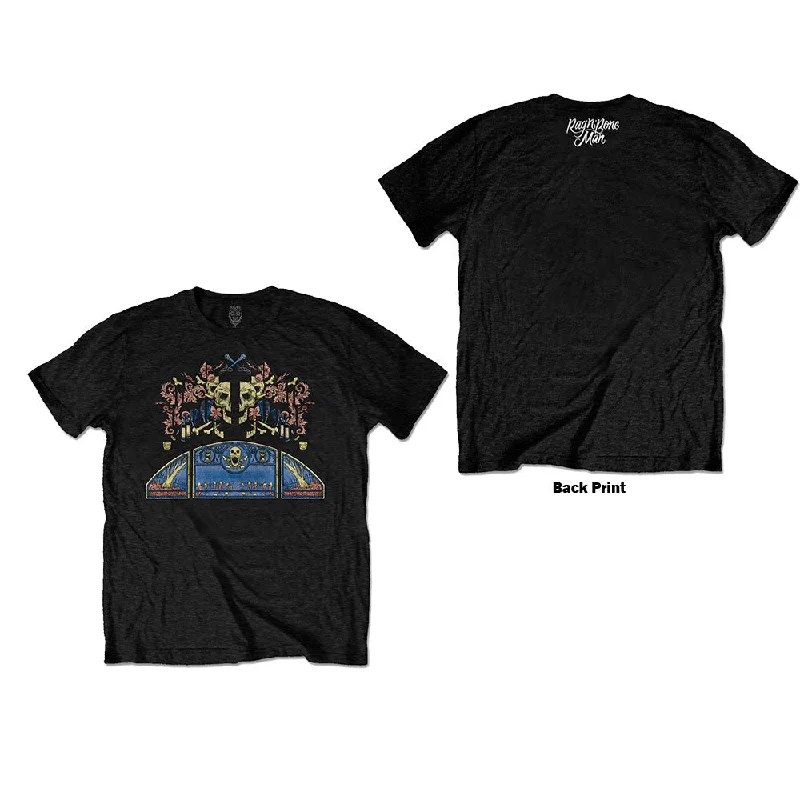 Rag'n'Bone Man | Official Band T-Shirt | Coloured Graveyard (Back Print) Anti-Pilling Machine Wash Handmade Rag'n'Bone Man | Official Band T-Shirt | Coloured Graveyard (Back Print) Anti-Pilling Machine Wash Handmade