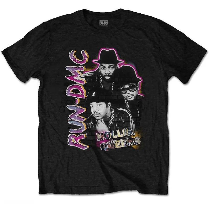 Run DMC | Official Band T-Shirt | Hollis Queens Homage Cozy Warm Stylish