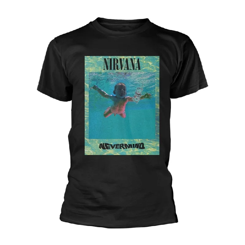 Nirvana Unisex T-shirt: Ripple Overlay (back print) Fitted T-Shirt Seamless Stretchy Nirvana Unisex T-shirt: Ripple Overlay (back print) Fitted T-Shirt Seamless Stretchy