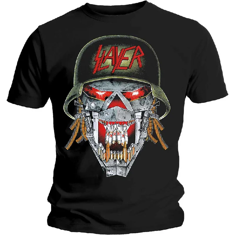 Slayer | Official Band T-Shirt | War Ensemble Solid Print Embellished