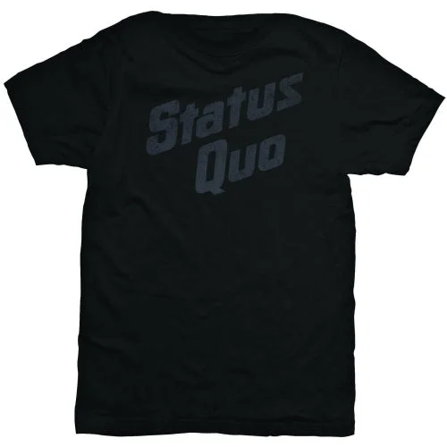Status Quo | Official Band T-Shirt | Vintage Retail Satin Fabric Silk Fabric Chiffon Fabric