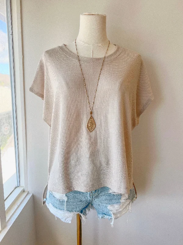 Thermal S/S Tee (2 colors) Lace Blend Ribbed Blend Corduroy Blend