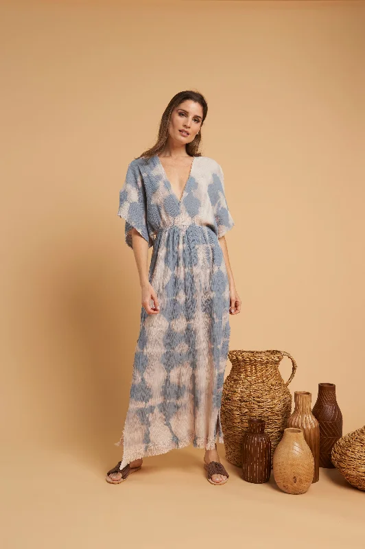 Dirty Sand Maxi Dress Cozy Open-Back Maxi Dress