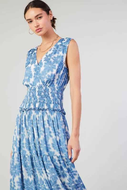 Daisy Jacquard Maxi Dress Classic Black Maxi Dress