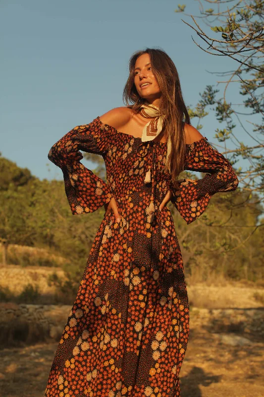 Nino Maxi Dress Comfortable Ruffle Maxi Dress