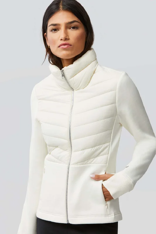 Annick Fleece Jacket Notch Collar Jacket Peter Pan Collar Jacket Cowl Neck Jacket