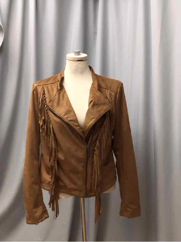 BLACK RIVET SIZE LARGE Ladies JACKET Fleece Jacket Down Jacket Parka