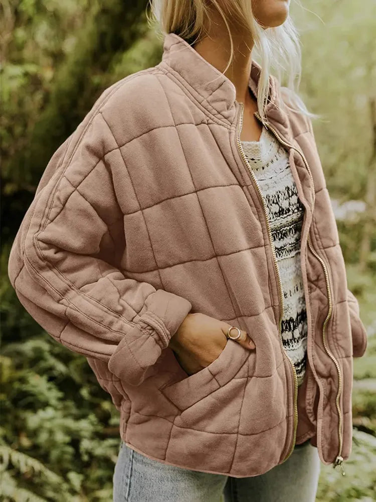 Getadme Coats Woman Winter Jacket Varsity Vintage Clothes Loose Bomber Thickened Warm Tops Streetwear Fashion Women Heavy Jackets Satin Jacket Silk Jacket Chiffon Jacket