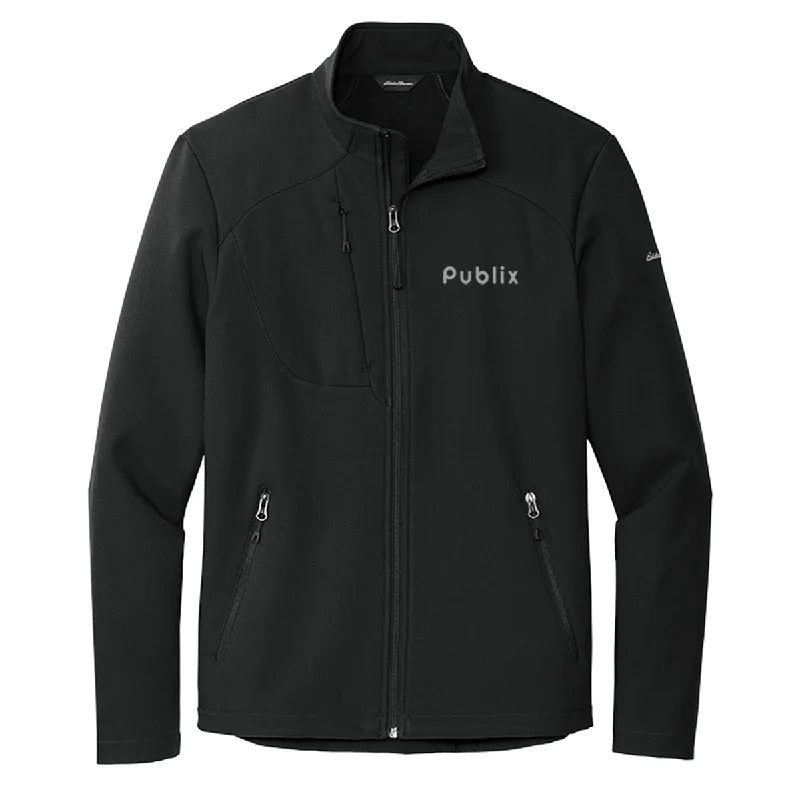 New Eddie Bauer® Stretch Soft Shell Jacket Hoodie Zip-Up Jacket Button-Up Jacket