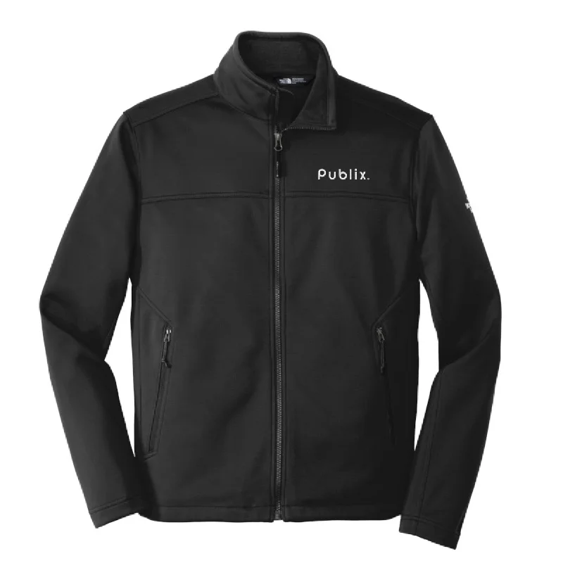 The North Face® Ridgewall Soft Shell Jacket - Black Bomber Jacket Anorak Windbreaker