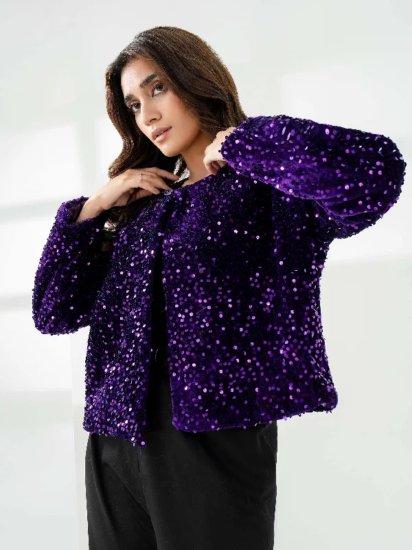 Sequin Jacket Striped Jacket Polka Dot Jacket Floral Jacket