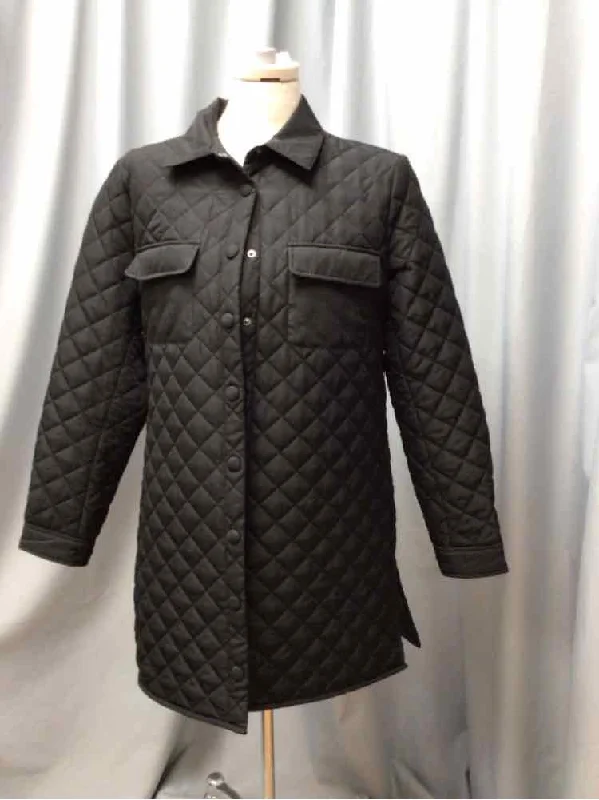 JONES NEW YORK SIZE MEDIUM Ladies JACKET Boat Neck Shawl Collar Notched Collar