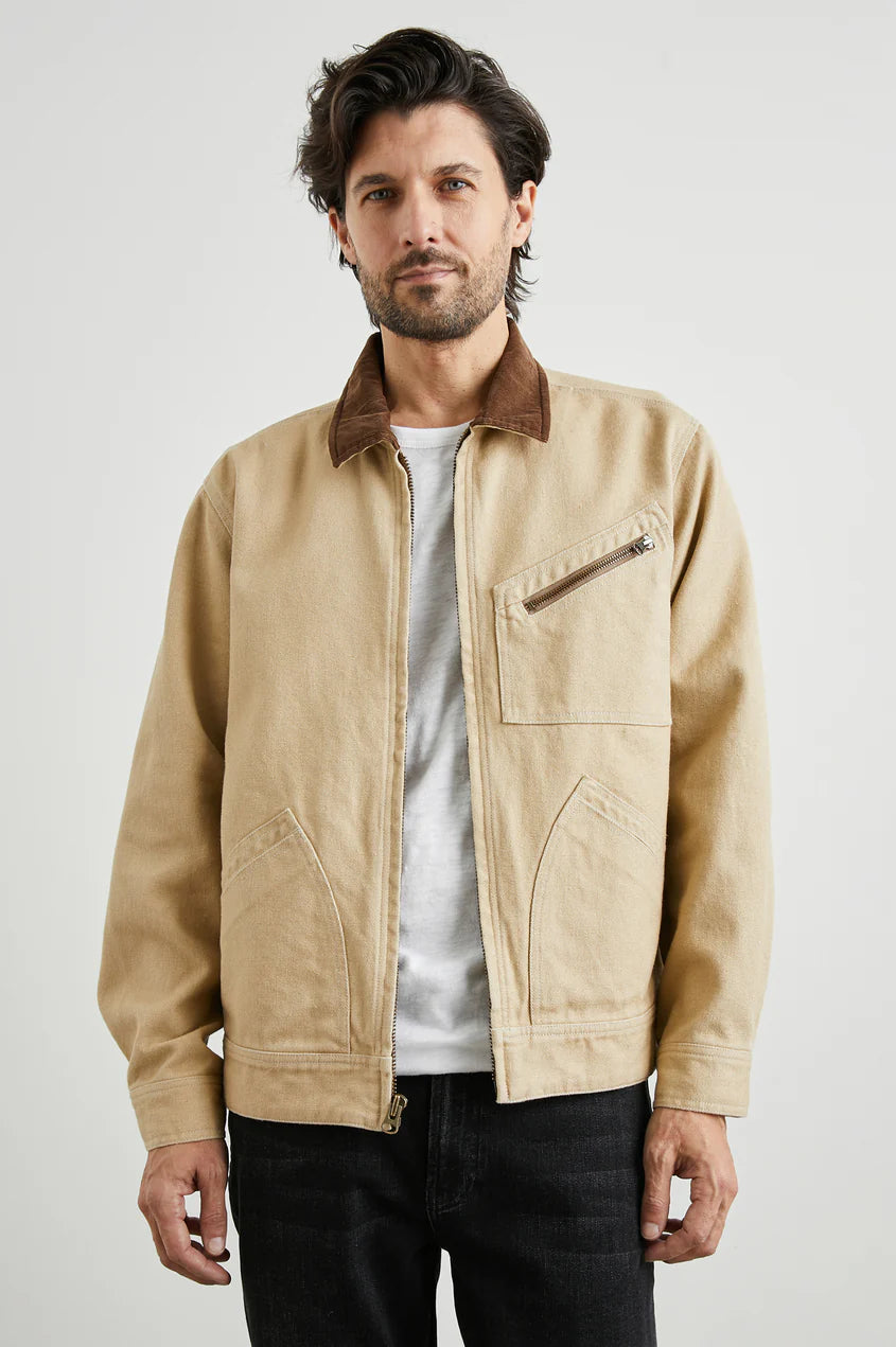 Ketter Jacket Boat Neck Shawl Collar Notched Collar