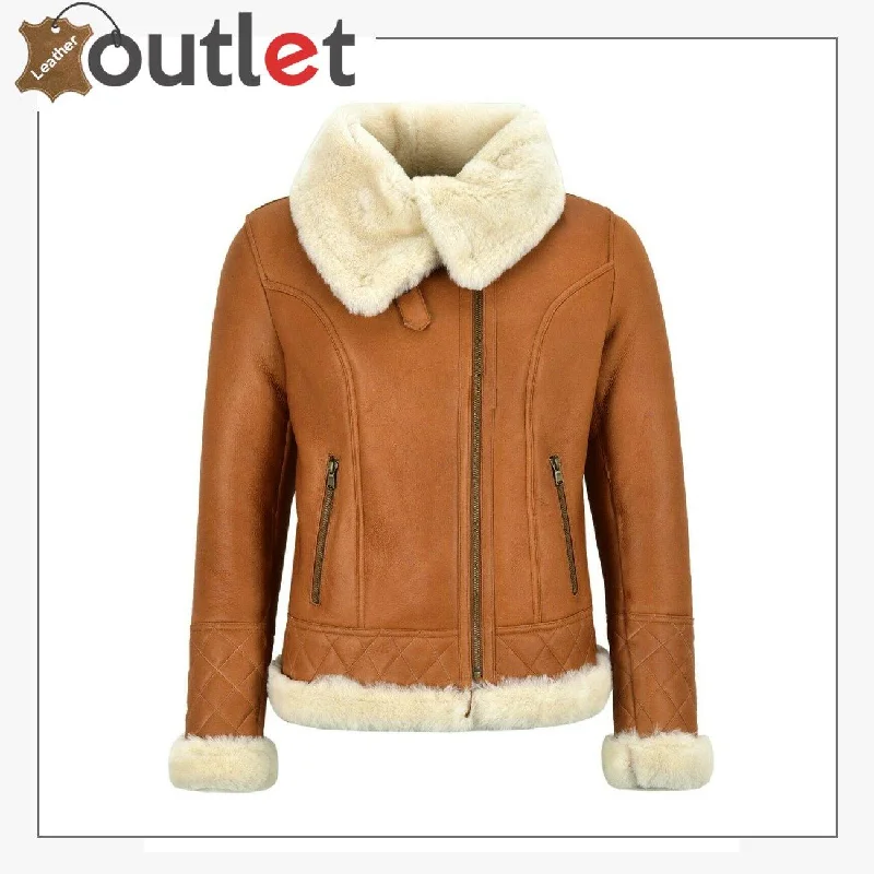 Ladies Sheepskin Jacket White Shearling Asymmetric Real Fur Bomber Jacket Insulated Jacket Fitted Jacket Loose Jacket Ladies Sheepskin Jacket White Shearling Asymmetric Real Fur Bomber Jacket Insulated Jacket Fitted Jacket Loose Jacket