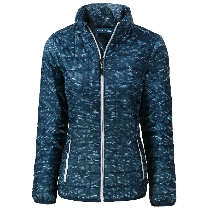 Cutter & Buck Women's Dark Navy Rainier Primaloft Eco Insulated Full Zip Printed Puffer Jacket Mesh Jacket Canvas Jacket Denim Jacket Cutter & Buck Women's Dark Navy Rainier Primaloft Eco Insulated Full Zip Printed Puffer Jacket Mesh Jacket Canvas Jacket Denim Jacket