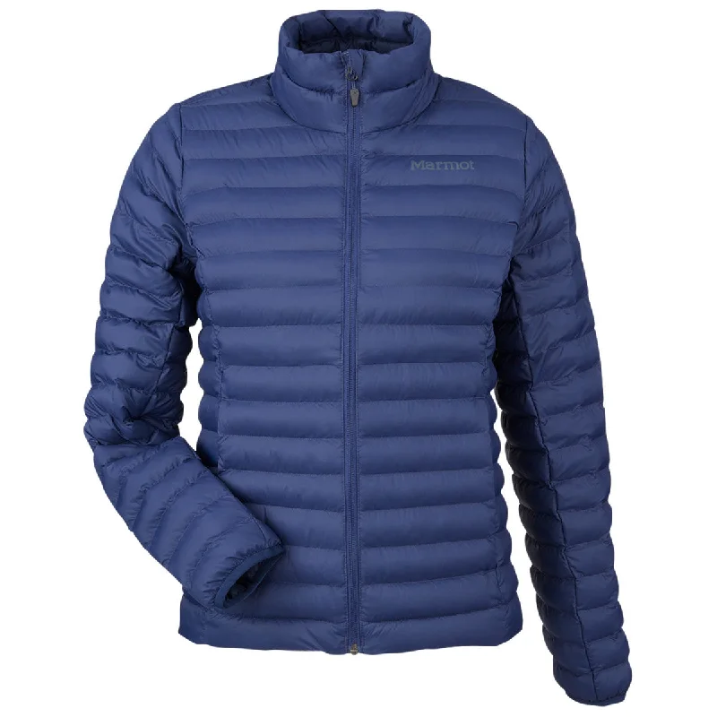 Marmot Women's Arctic Navy Echo Featherless Jacket Front Pockets Side Pockets Patch Pockets