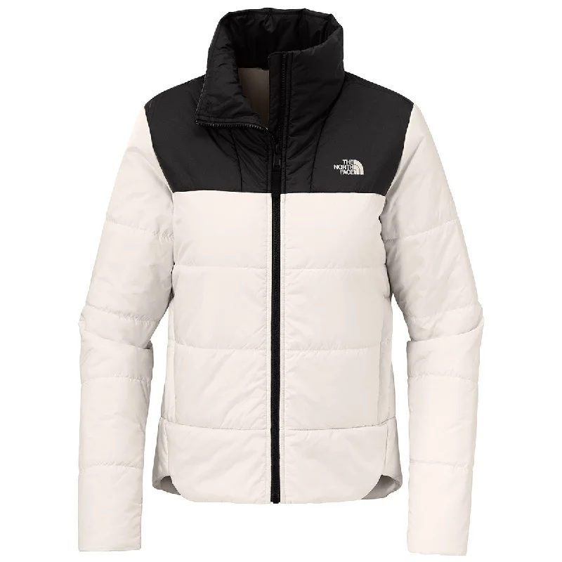 The North Face Women's Vintage White Chest Logo Everyday Insulated Jacket Mesh Jacket Canvas Jacket Denim Jacket