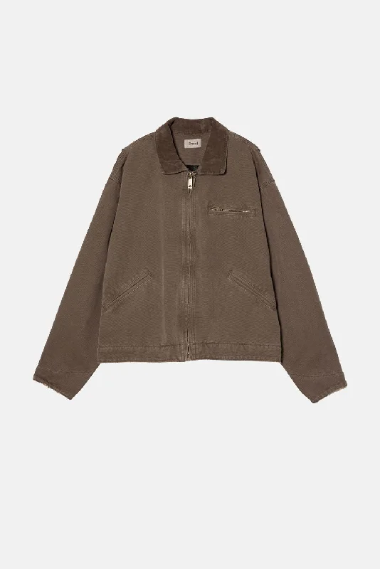 PETROL JACKET Welt Pockets Slit Pockets Flap Pockets