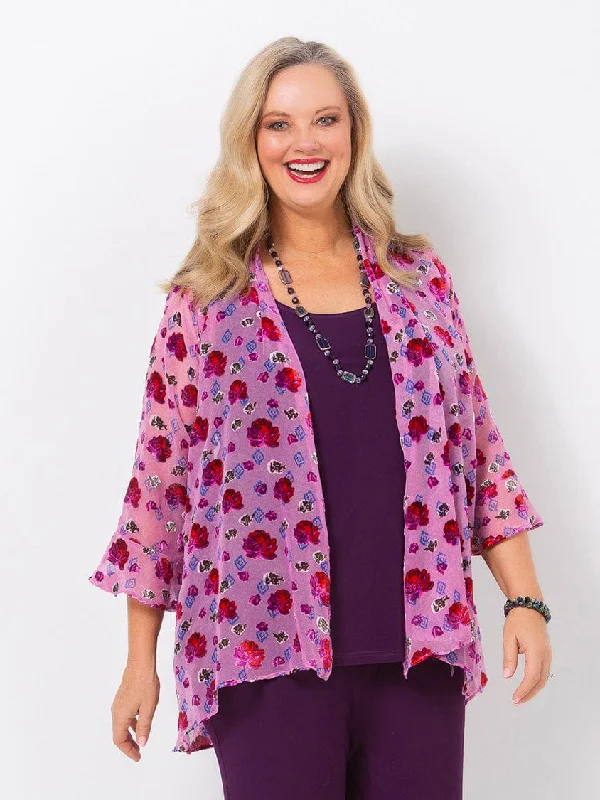 Garnet Rose Jacket Anorak Shell Jacket Lightweight Jacket