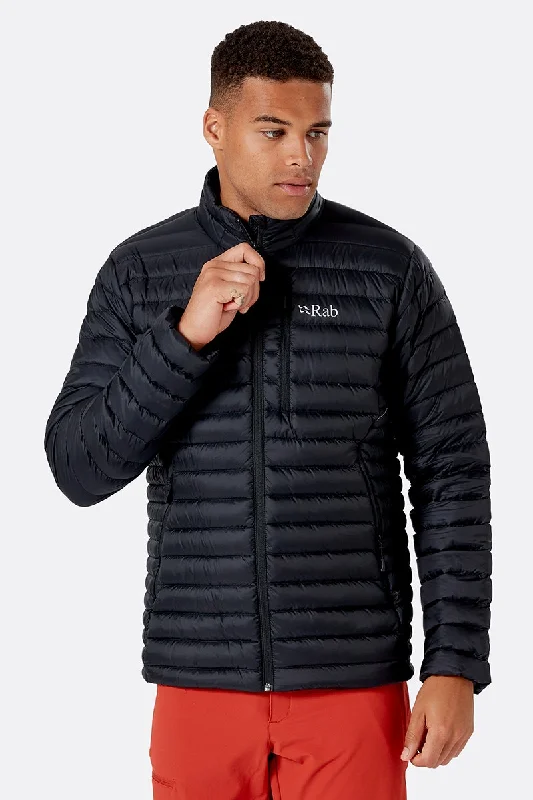 Rab Mens Microlight Down Jacket Wool Jacket Cashmere Jacket Tweed Jacket