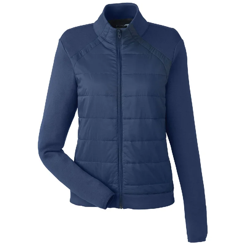 Spyder Women's Frontier Impact Full Zip Jacket Ribbed Jacket Pleated Jacket Ruffled Jacket