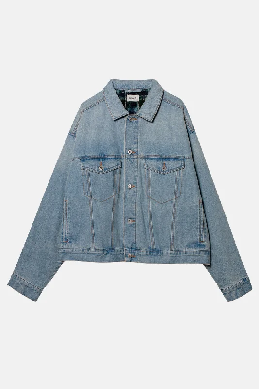 WESTERN DENIM JACKET Herringbone Jacket Checkered Jacket Solid Jacket