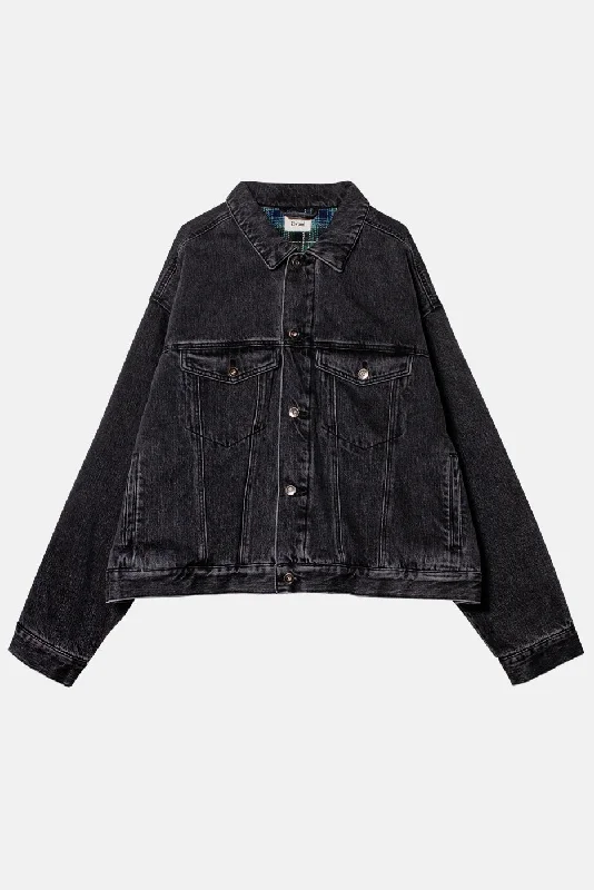 WESTERN DENIM JACKET Satin Fabric Silk Fabric Chiffon Fabric