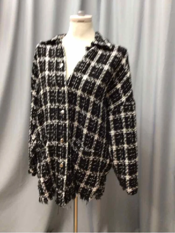 ZARA SIZE SMALL Ladies JACKET V-Neck Jacket Boat Neck Jacket Square Neck Jacket