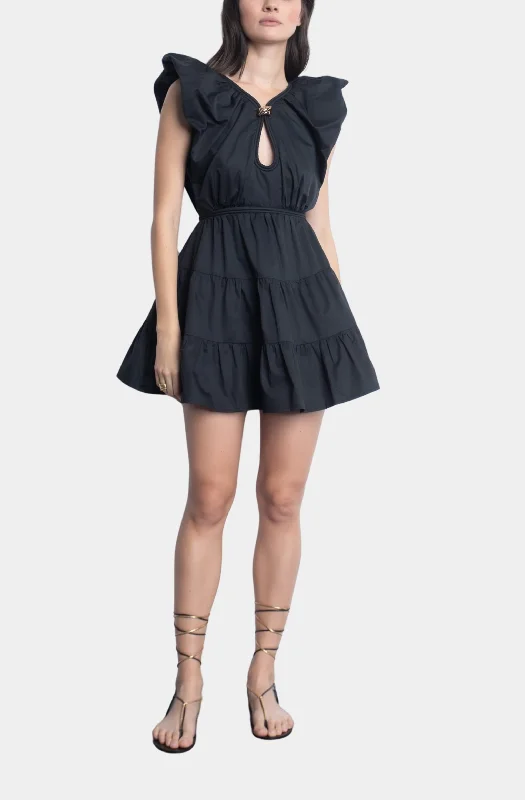 Ana Maria Mini Dress Comfortable Fit-and-Flare Mini Dress